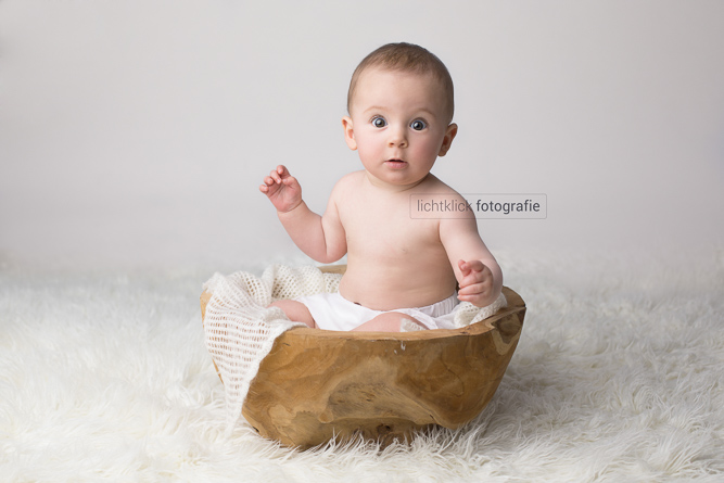 Baby Fotoshooting Anais, 7 Monate