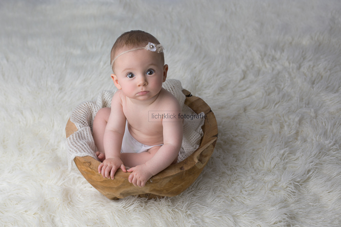 Baby Fotoshooting Anais, 7 Monate